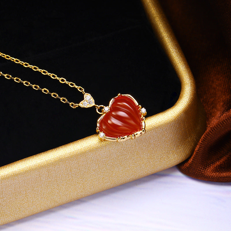 Ruby Aura Necklace