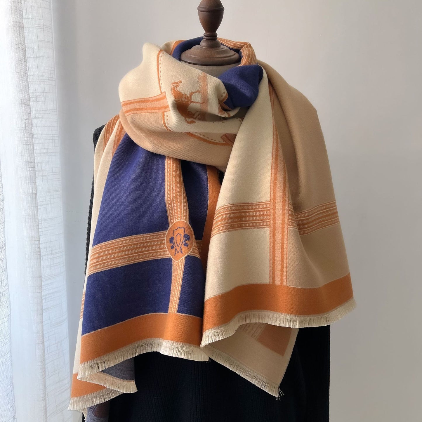 Tonal Elegance Scarf