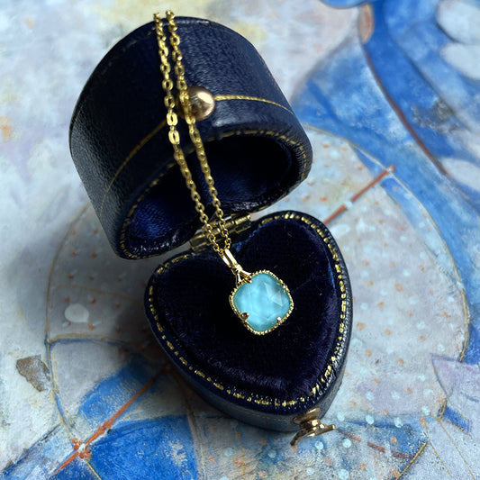 Blue Gilt Trio Set