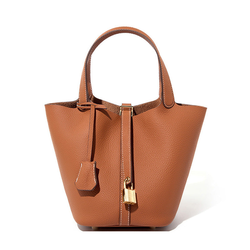 Verda Leather Bucket Bag