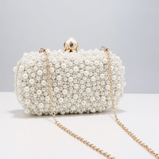 Ivory Elegance Pearl Bag