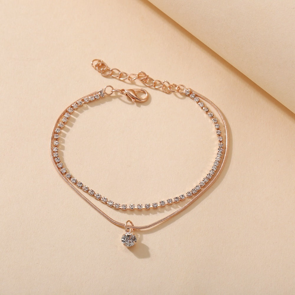 Boho Gem Anklet