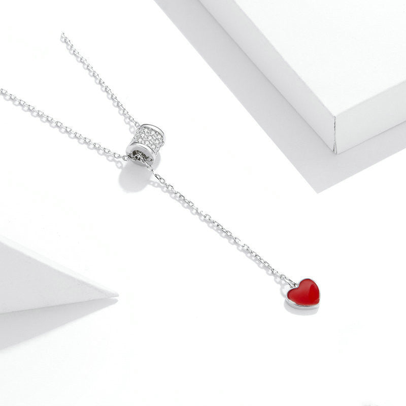 Crimson Heart Necklace