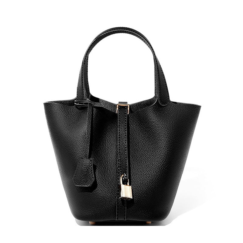 Verda Leather Bucket Bag