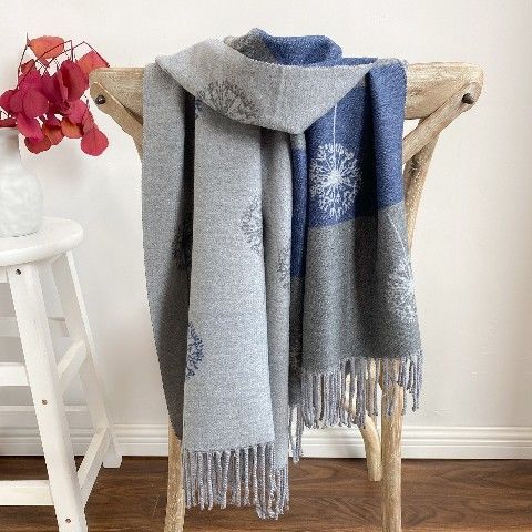 Winter Meadow Jacquard Scarf