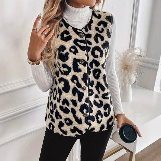 Sierra Leopard Cardigan