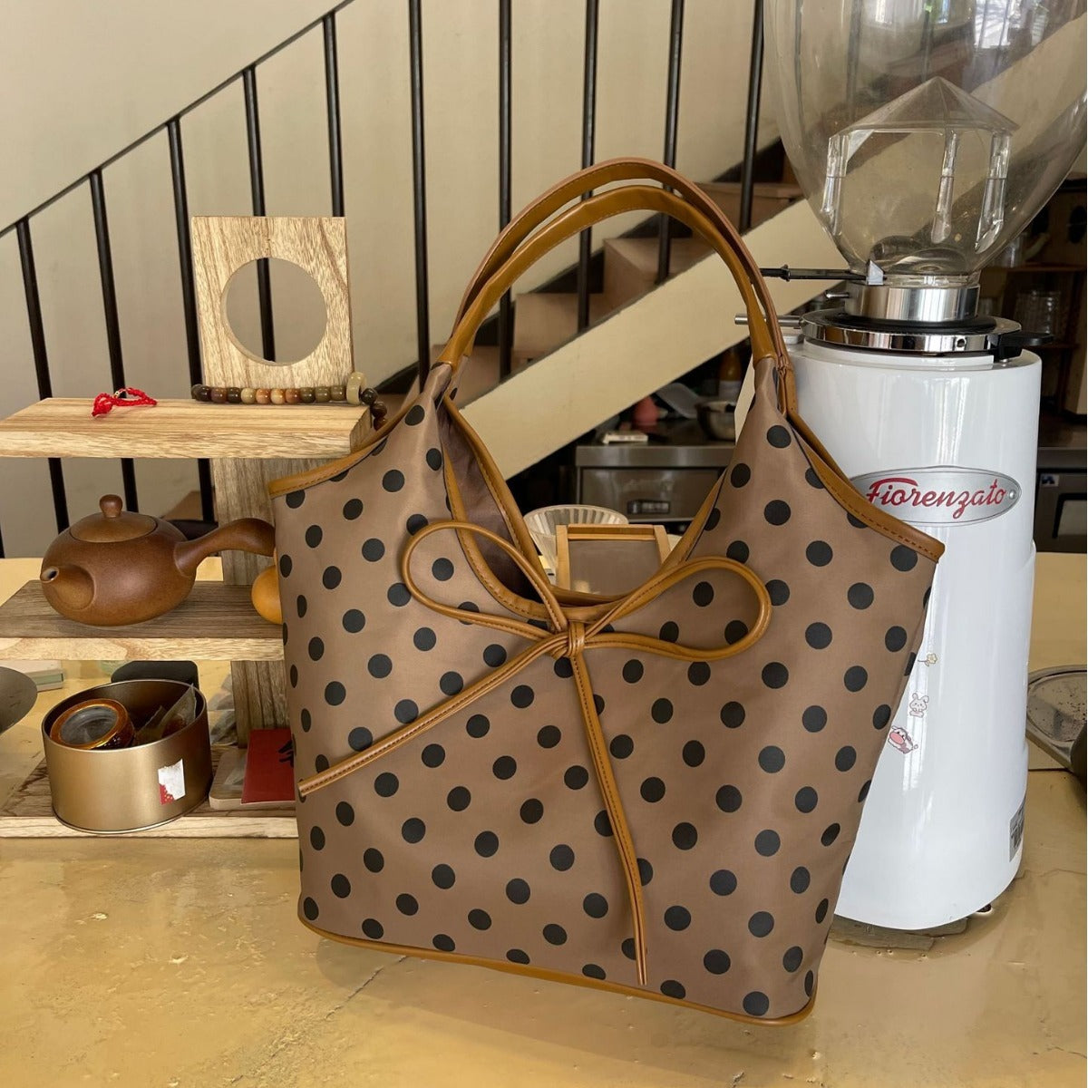 Casual Dot Chic Tote