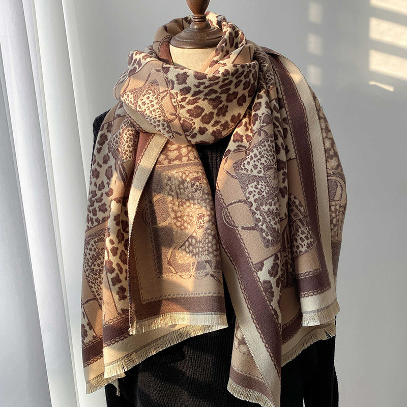 Tonal Elegance Scarf