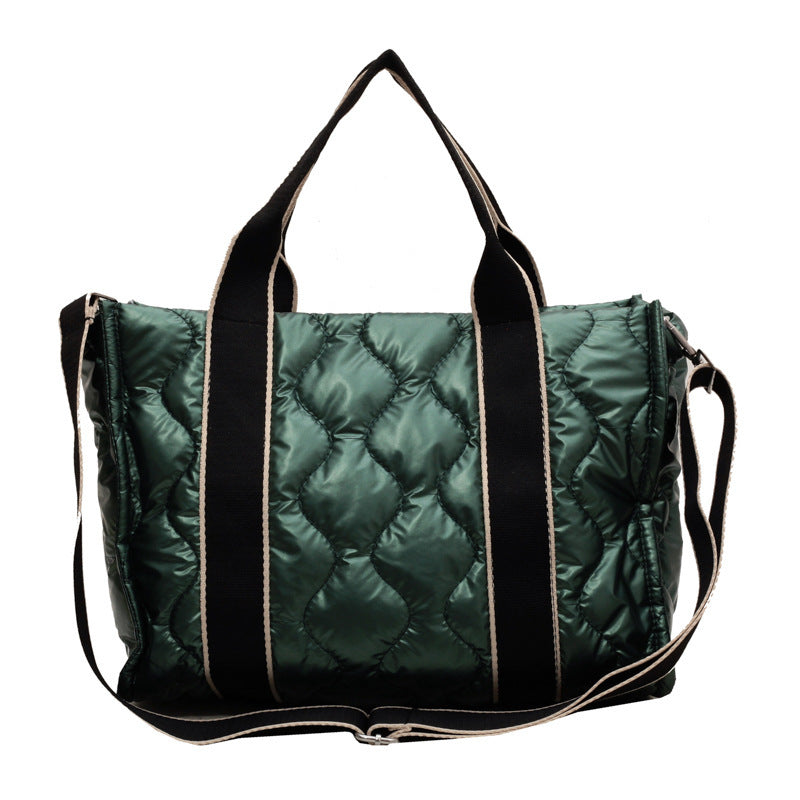 Rhombus Quilted Tote