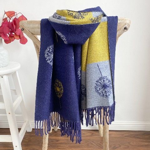 Winter Meadow Jacquard Scarf