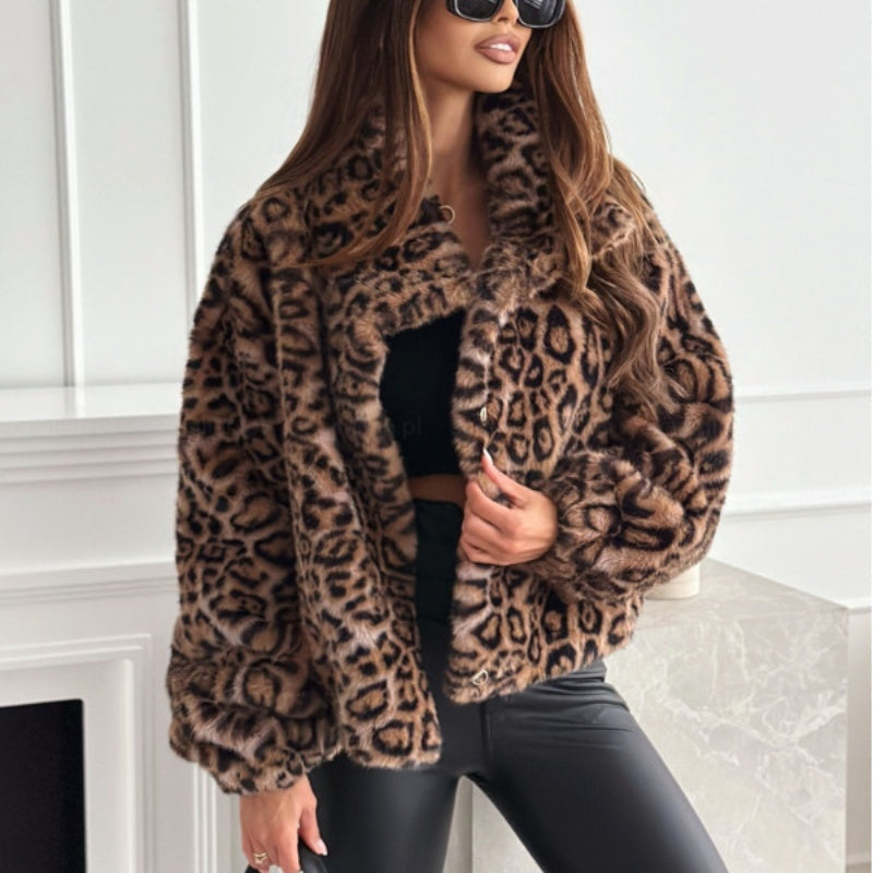 Leopard Fur Jacket