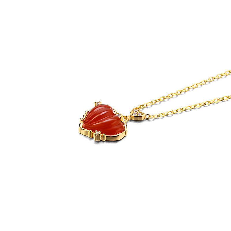 Ruby Aura Necklace