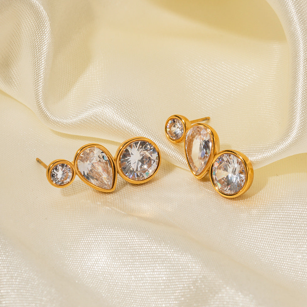 Zircon Radiance Earrings