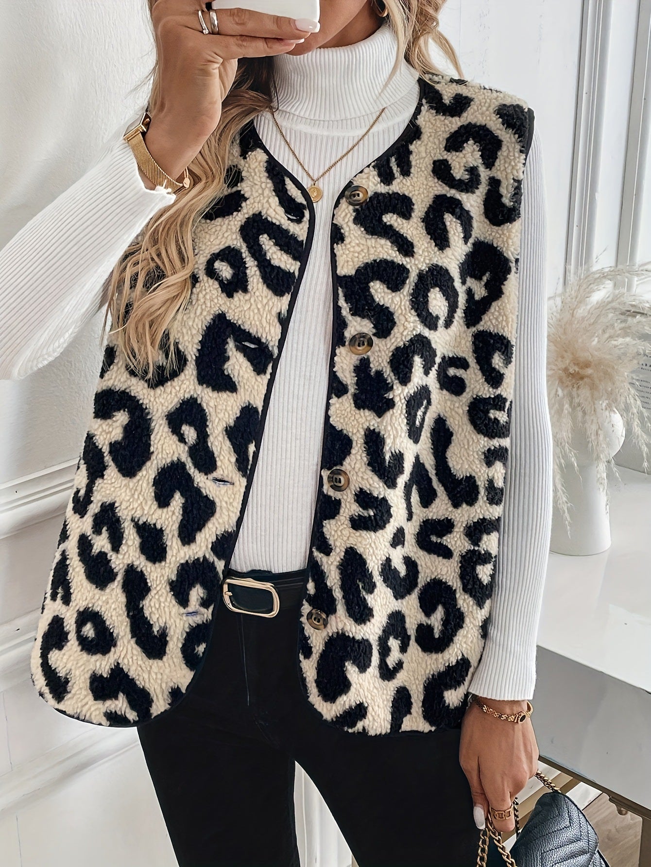 Sierra Leopard Cardigan