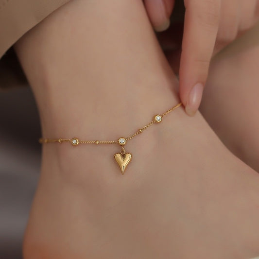 Mori Love Mesh Anklet