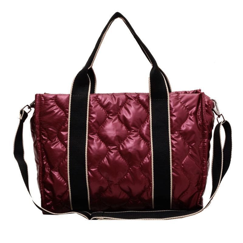 Rhombus Quilted Tote