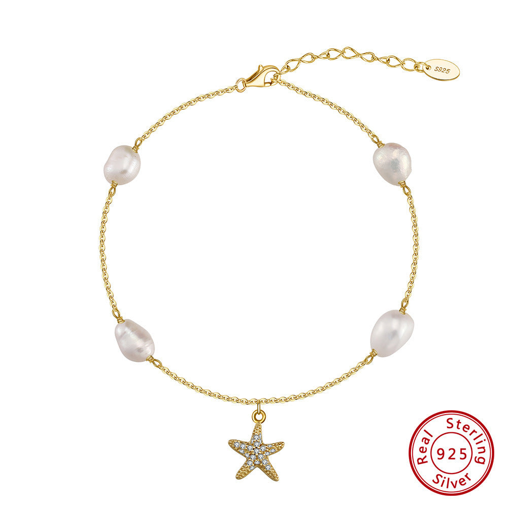 Pearl Horizon Anklet