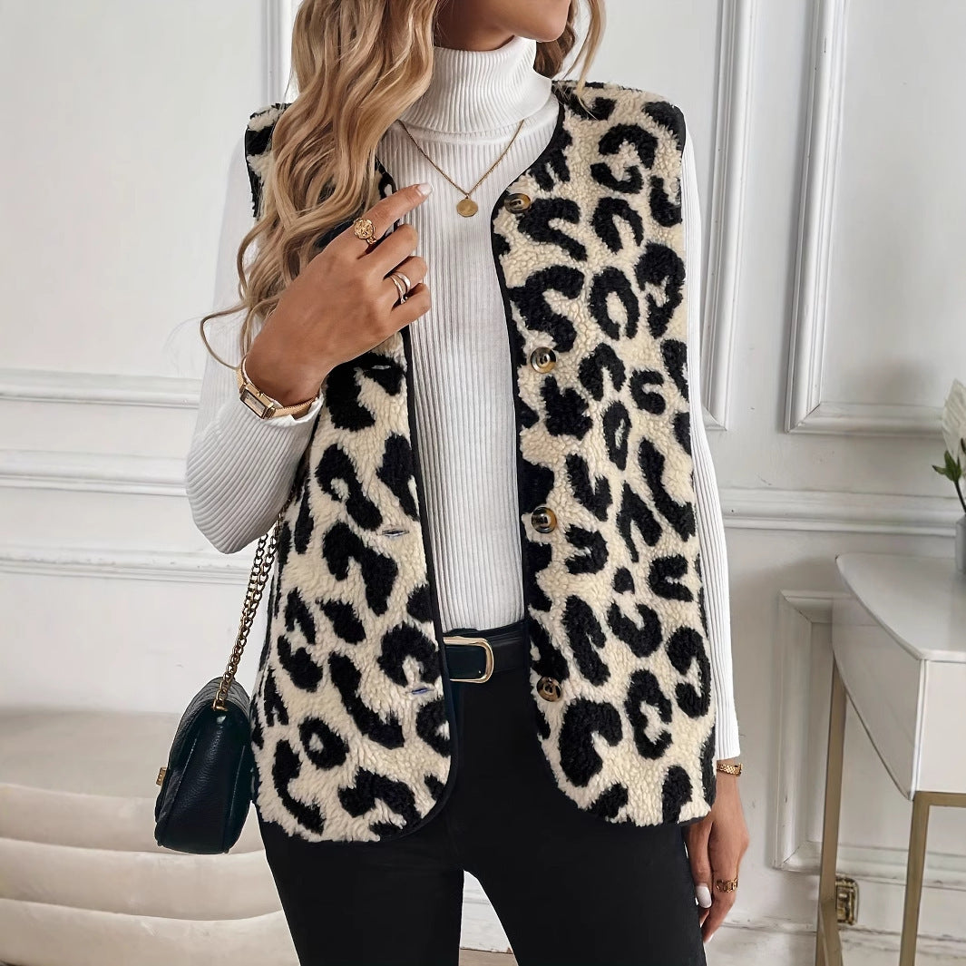 Sierra Leopard Cardigan