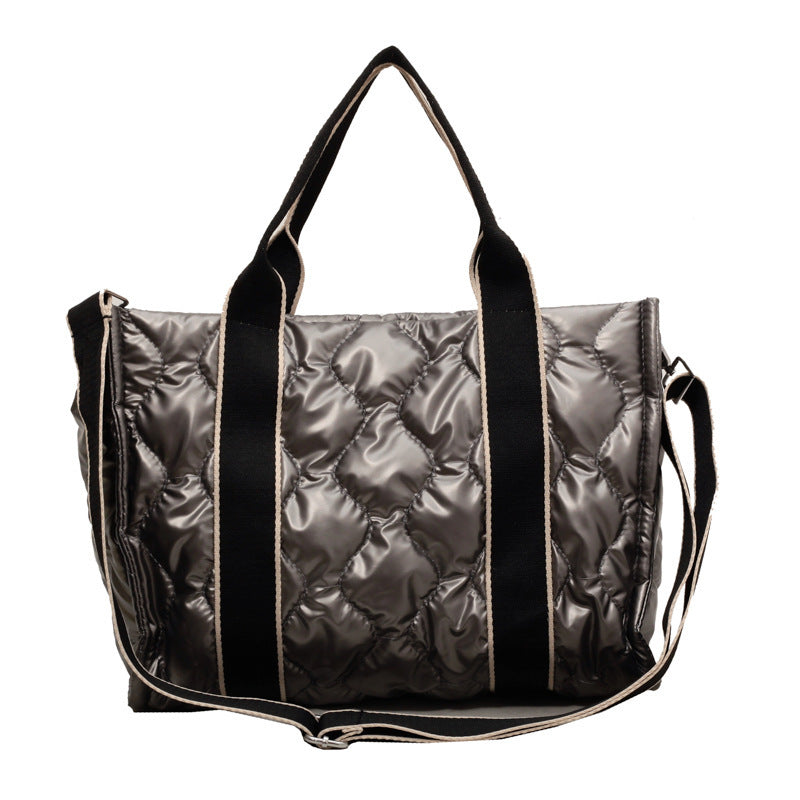 Rhombus Quilted Tote