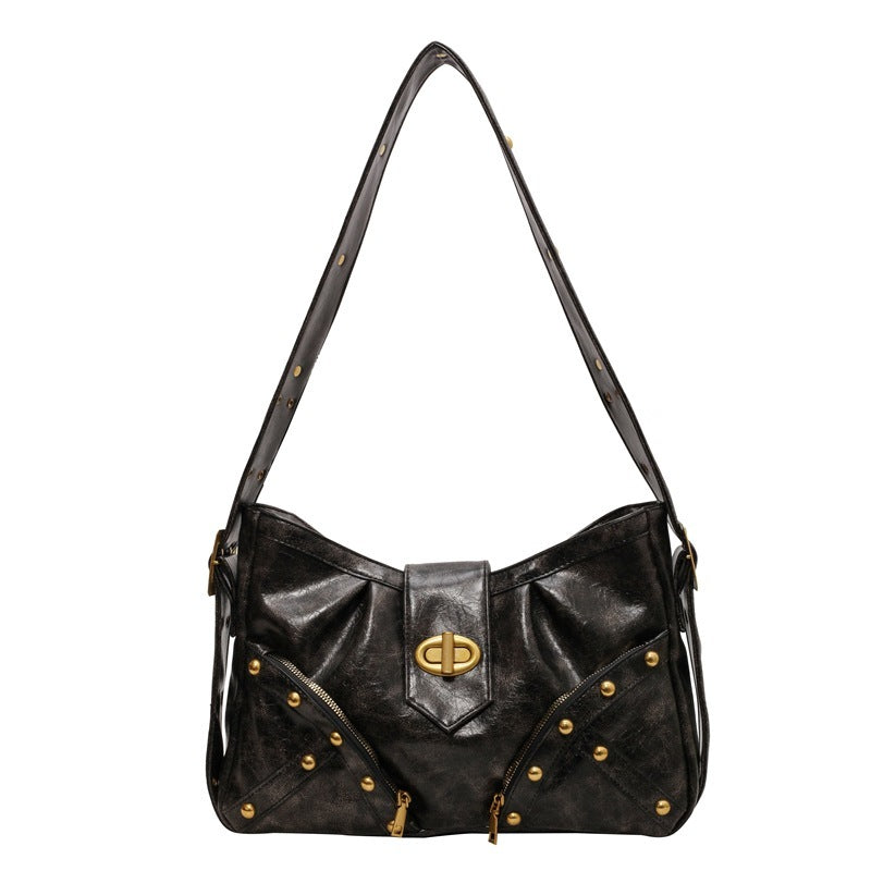 Rivet Glow Shoulder Bag