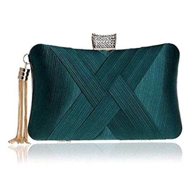 Fringed Sparkle Evening Bag