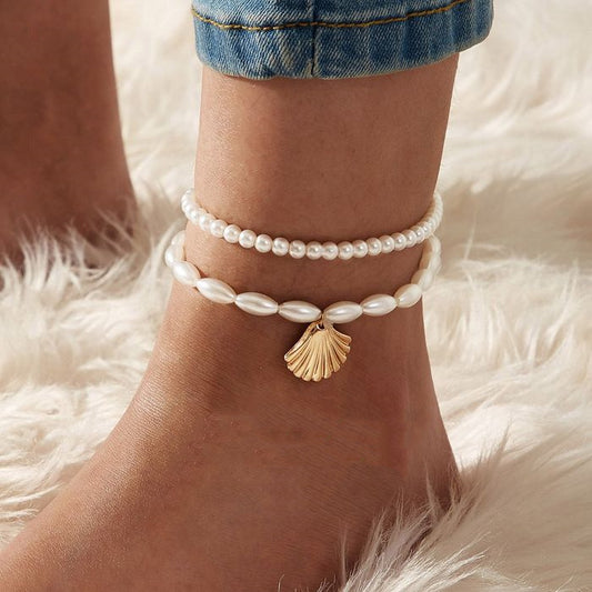 Pearl Tide Anklet