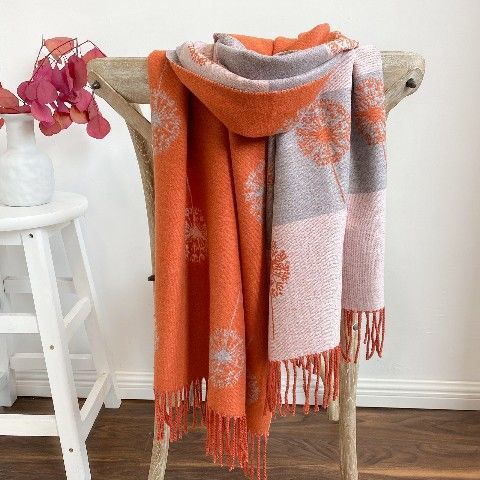 Winter Meadow Jacquard Scarf