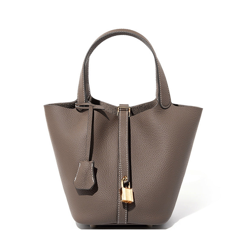 Verda Leather Bucket Bag