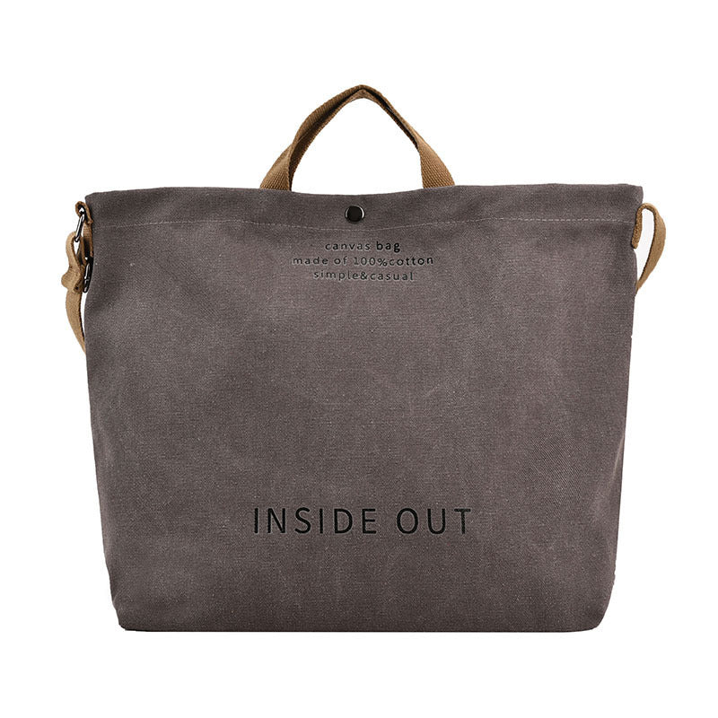 Canvas Chic Shoulder Bag