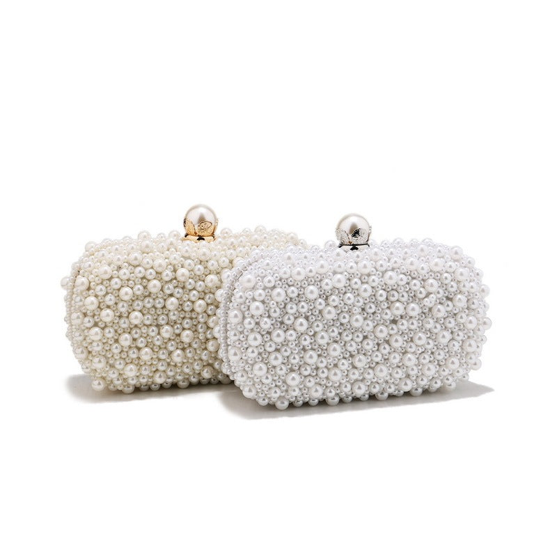 Ivory Elegance Pearl Bag