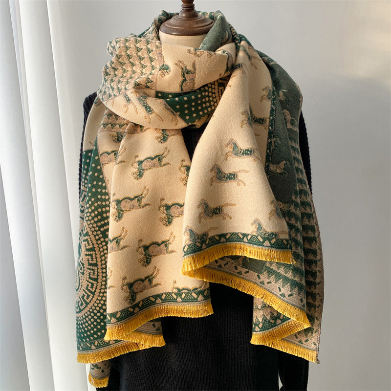 Tonal Elegance Scarf