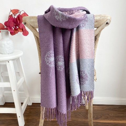 Winter Meadow Jacquard Scarf