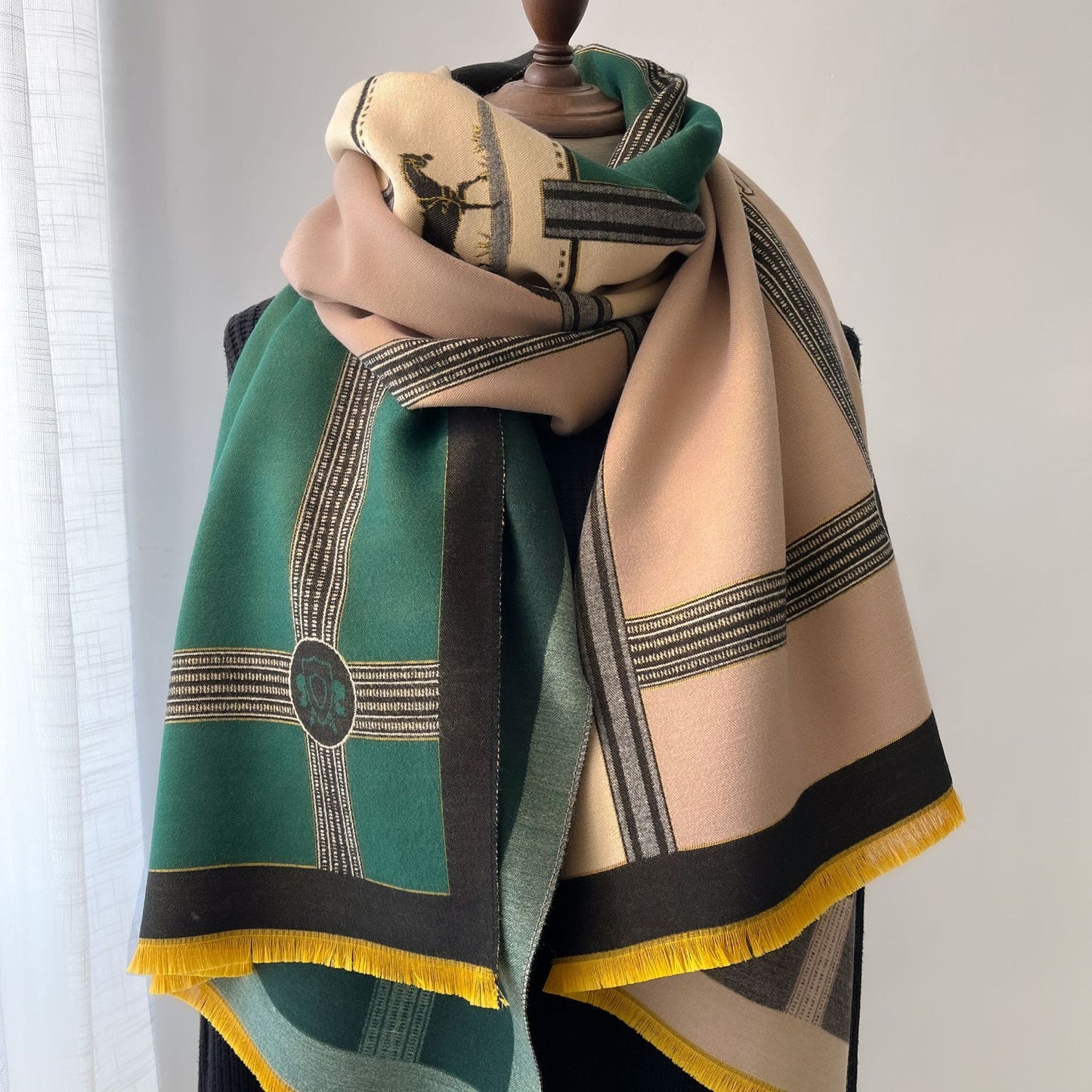 Tonal Elegance Scarf