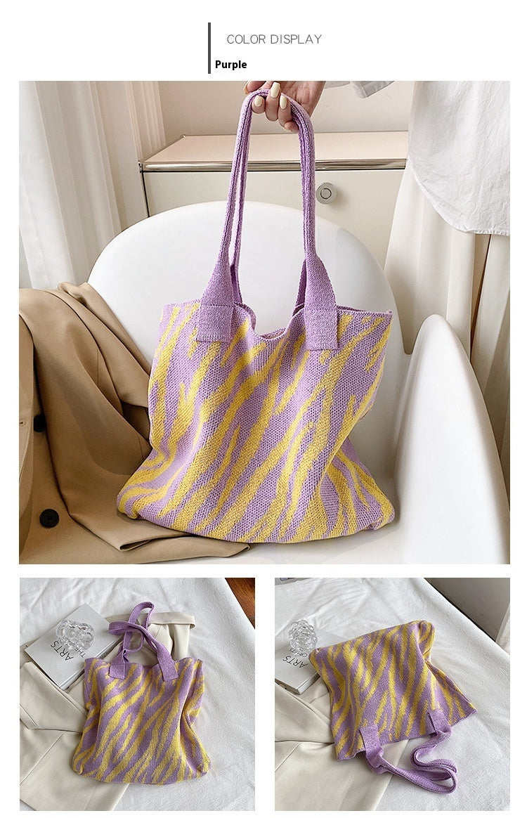 Leora Knit Tote