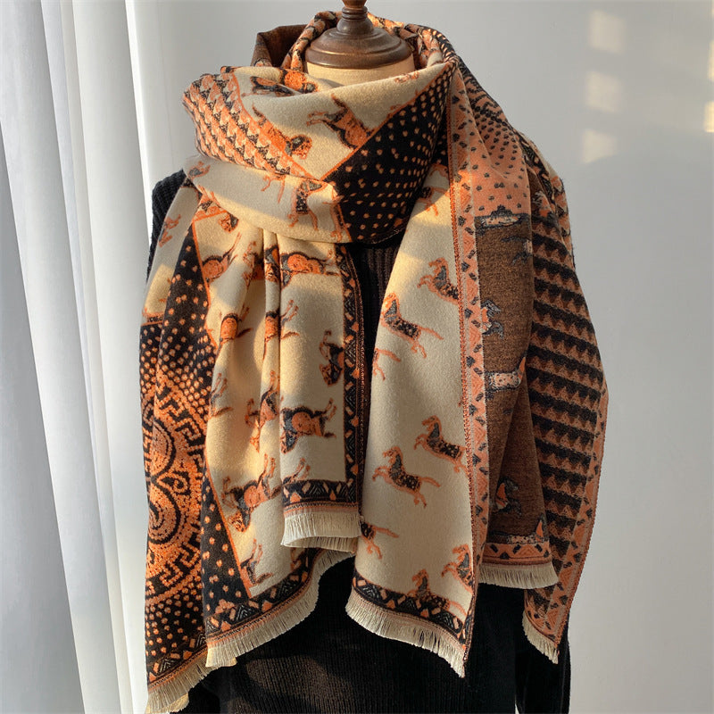 Tonal Elegance Scarf