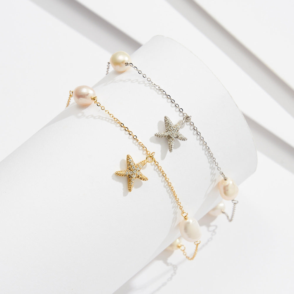 Pearl Horizon Anklet