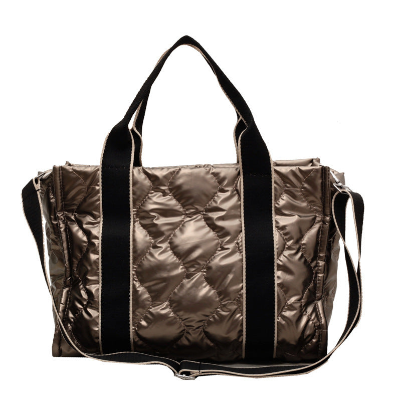 Rhombus Quilted Tote