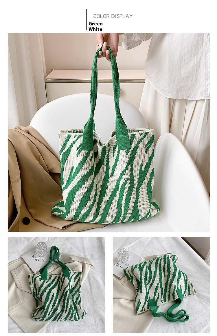 Leora Knit Tote