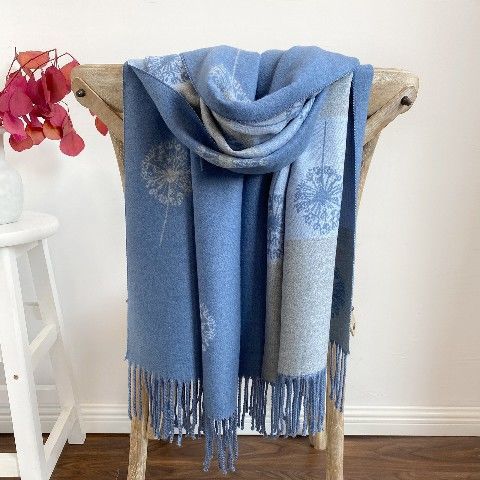 Winter Meadow Jacquard Scarf