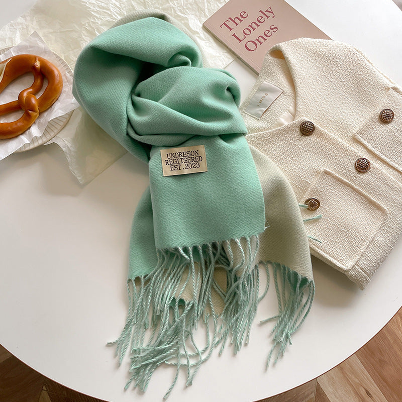 Frosted Hues Cashmere