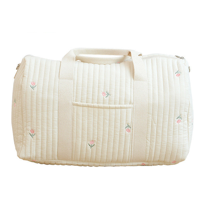 WanderLuxe Embroidered Travel Bag