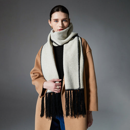 Woollen Tassel Wrap